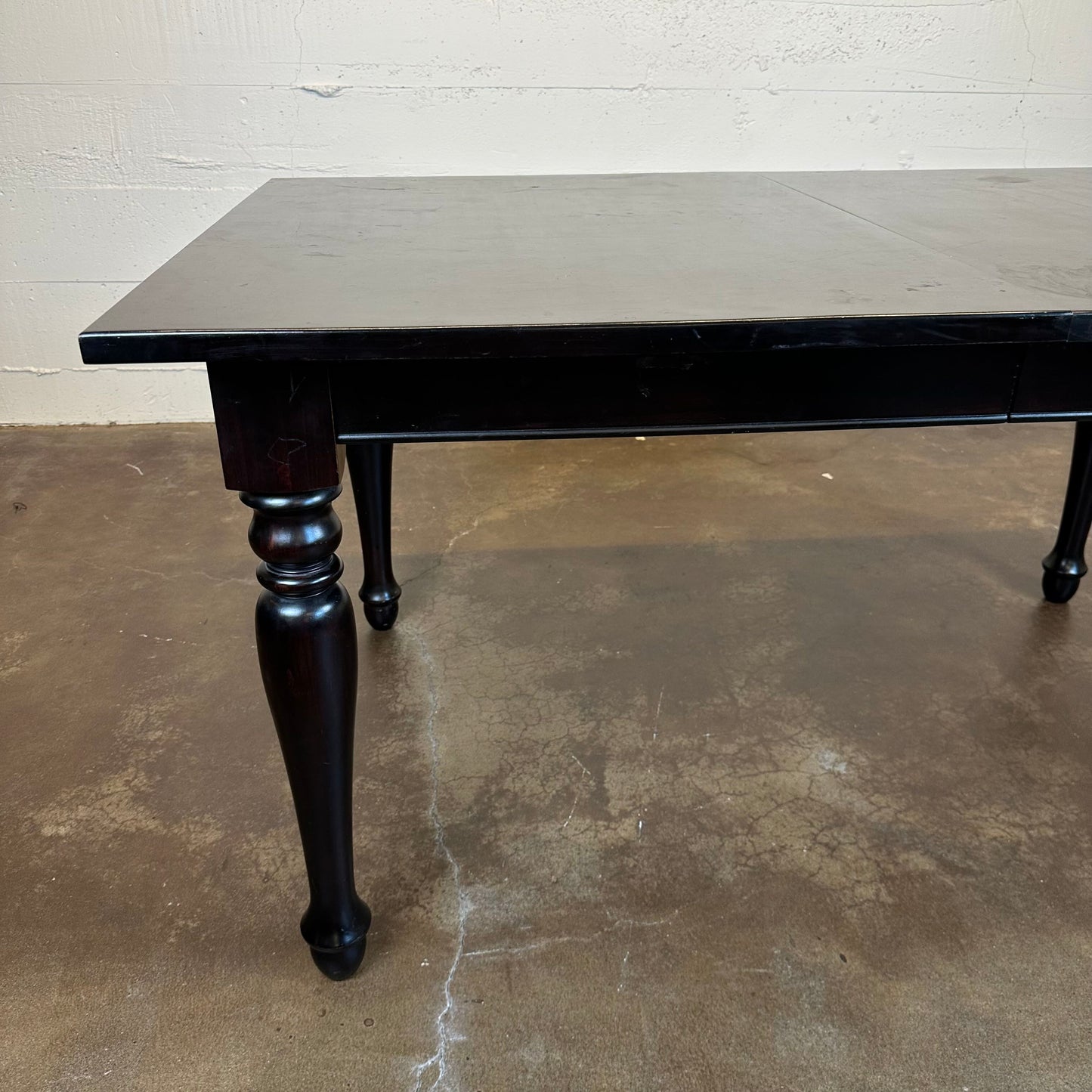 "AS IS" Crate and Barrell Kipling Dining Table /w Leaf