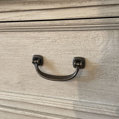 Liberty Furniture 6 Drawer White Textured Lowboy Dresser
