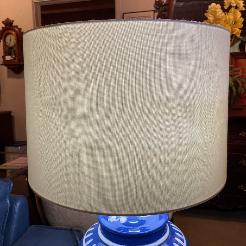Blue & White Ginger Jar Lamp SIGNED LAMPS