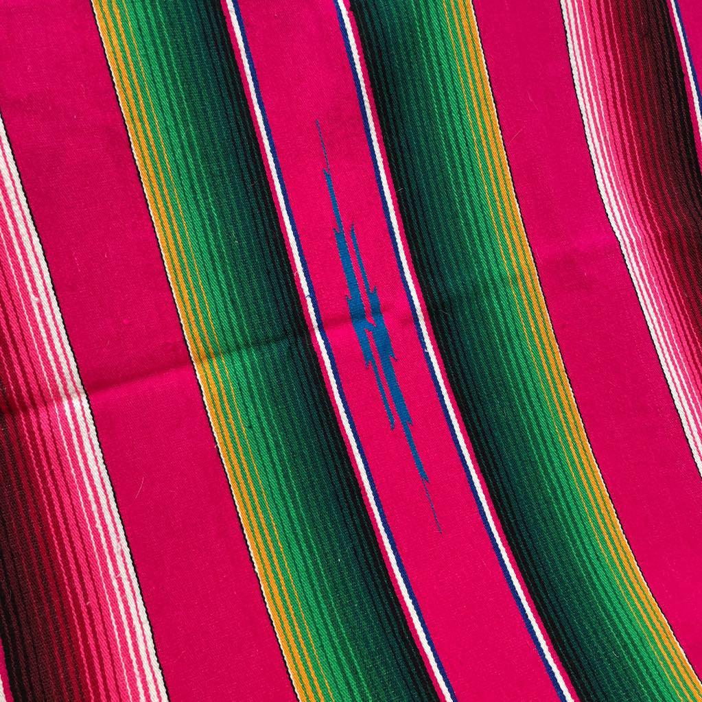 Peruvian Colorful Wool Throw