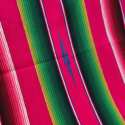 Peruvian Colorful Wool Throw