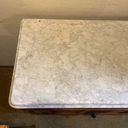 Marble Top Victorian 2 Door Cabinet C SIDEBOARDS