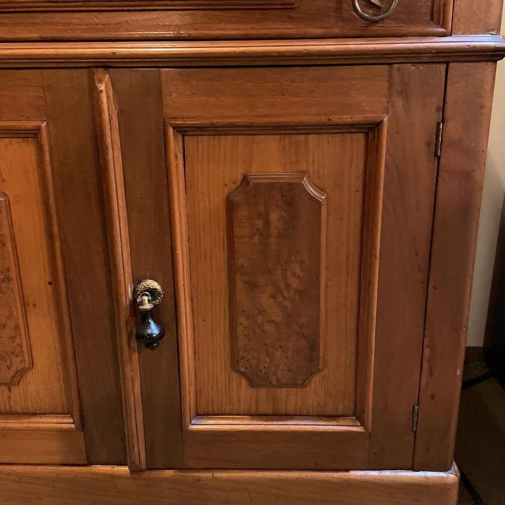 Marble Top Victorian 2 Door Cabinet C SIDEBOARDS