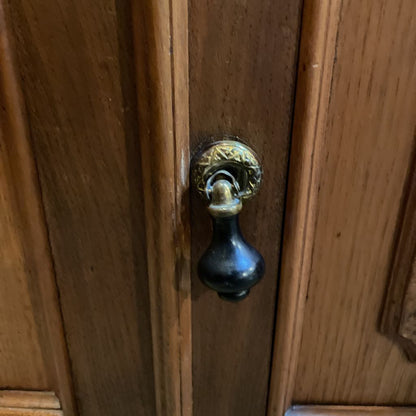 Marble Top Victorian 2 Door Cabinet C SIDEBOARDS