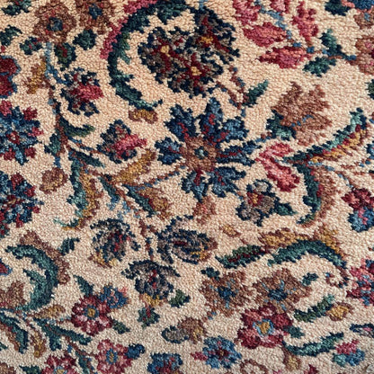 9x12 Pink & Blue Hand Knotted Rug