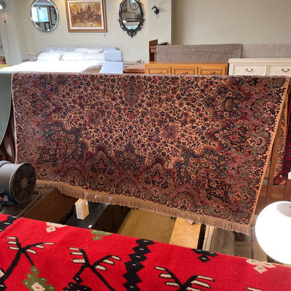 9x12 Pink & Blue Hand Knotted Rug