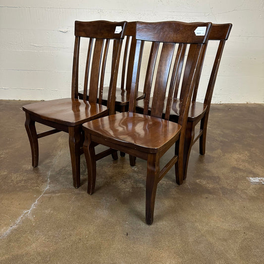 Set Of 4 Dining Chairs (As Is) C DINING CHAIRS