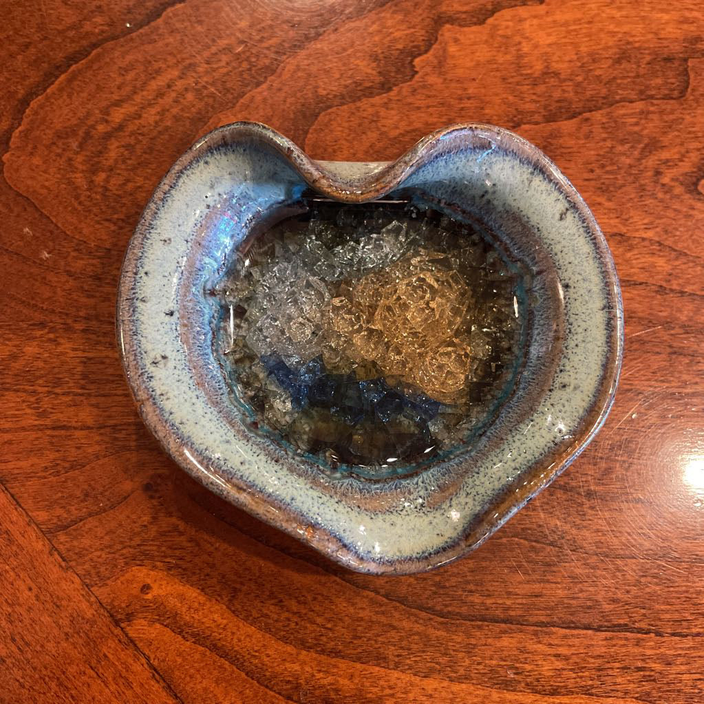 Sparkly Resin Bottom Small Dish SMALLS