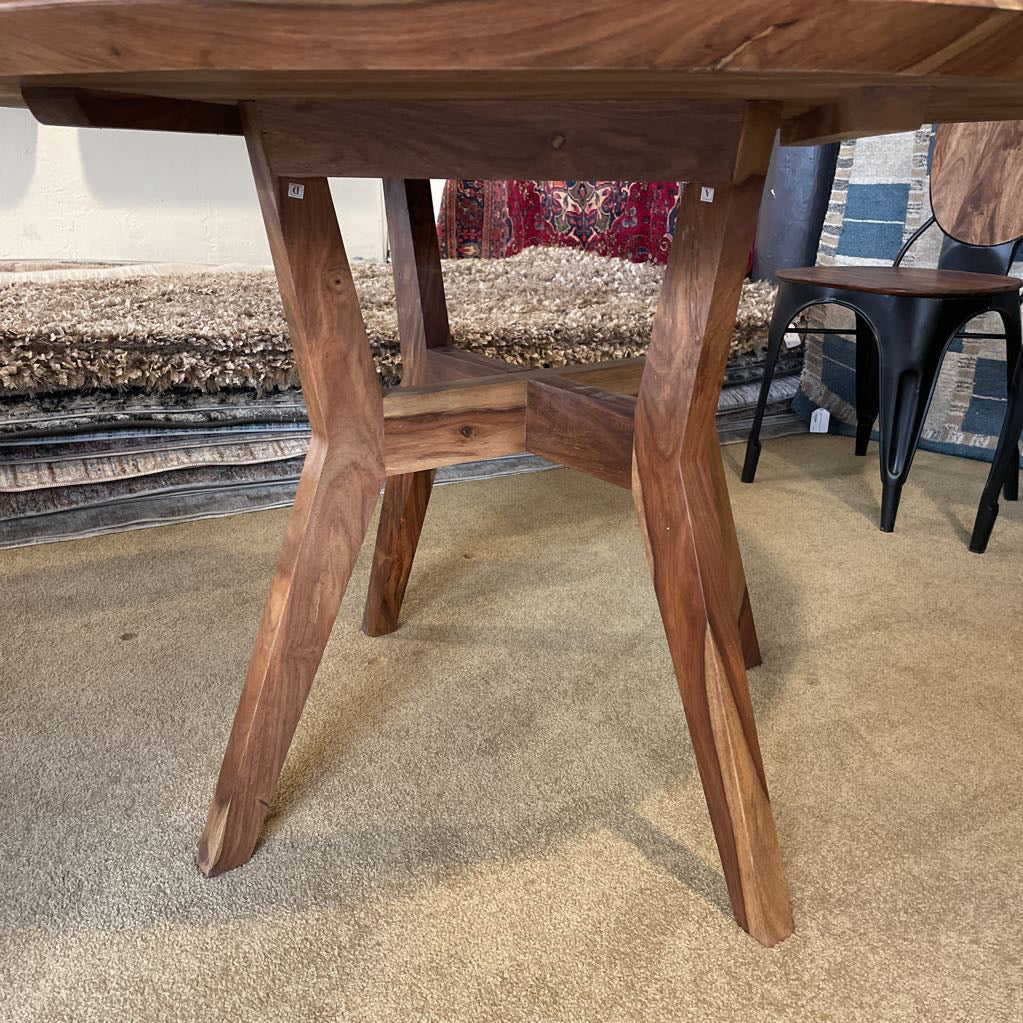 Natural Metro Round Dining Table C DINING TABLES