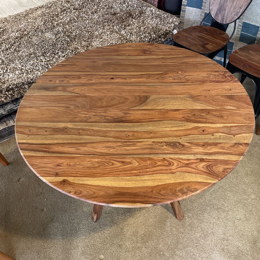Natural Metro Round Dining Table C DINING TABLES