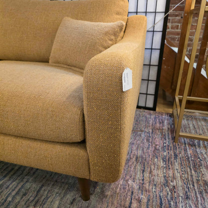 Donna Ochre LAF Chaise Sectional