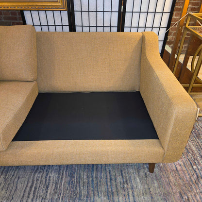 Donna Ochre LAF Chaise Sectional
