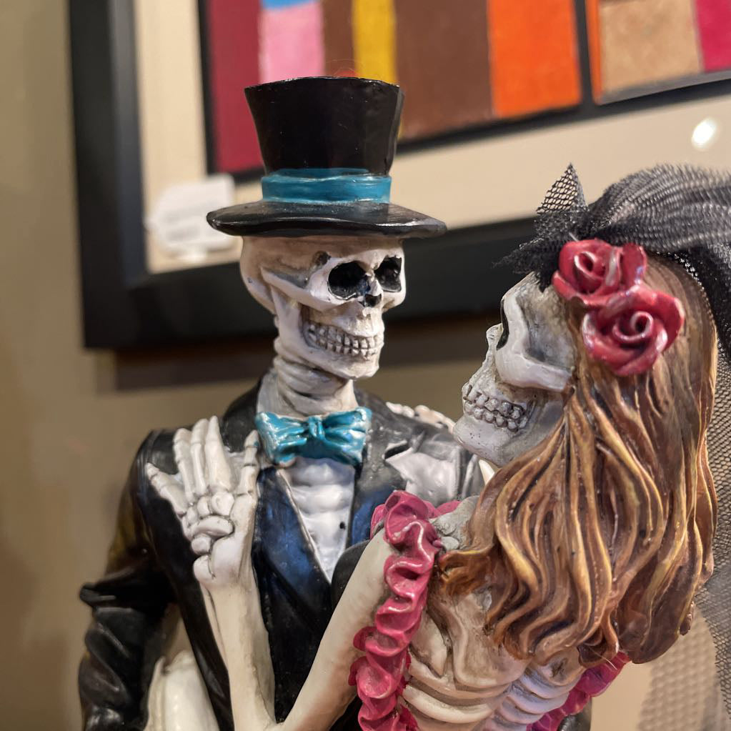Day of the Dead Couple Statue SMALLS