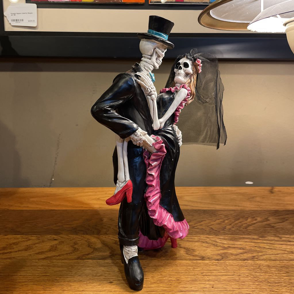 Day of the Dead Couple Statue SMALLS