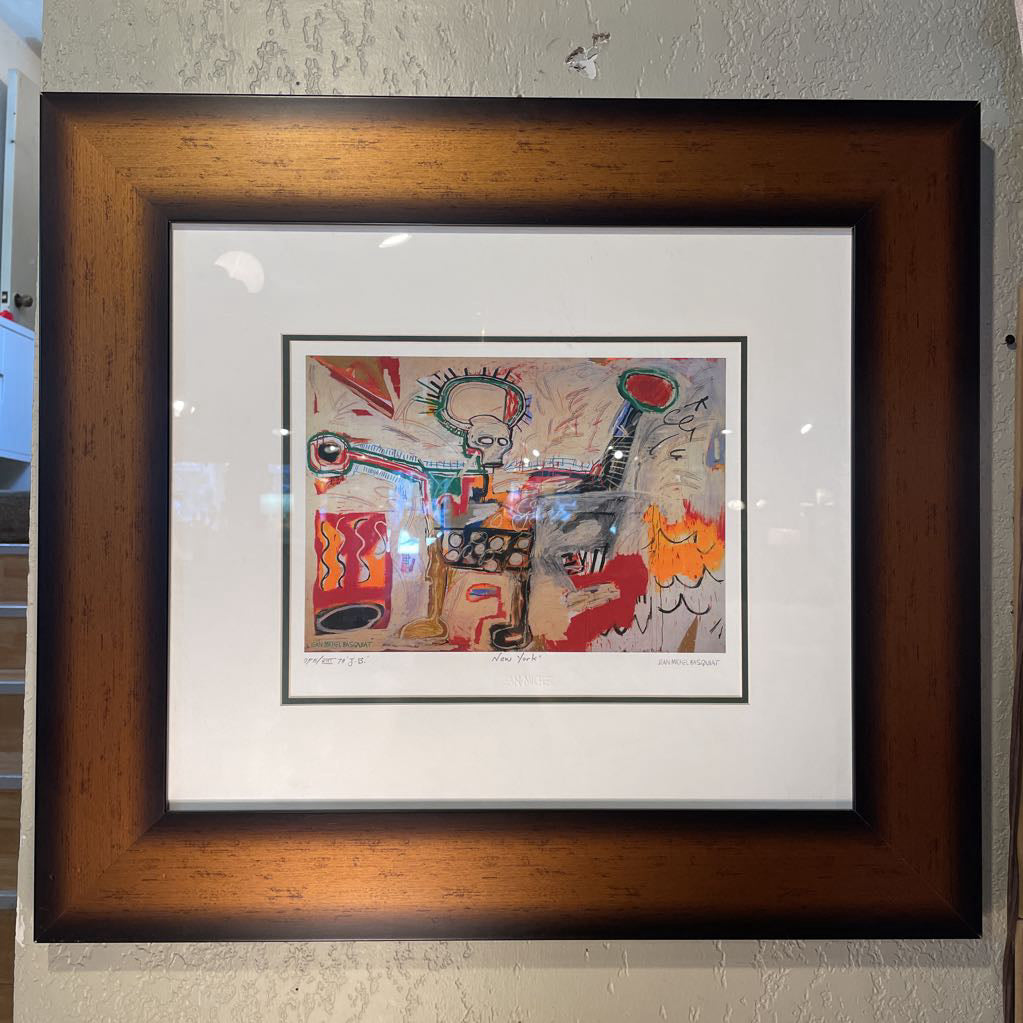 Basquiat Portfolio Art Print