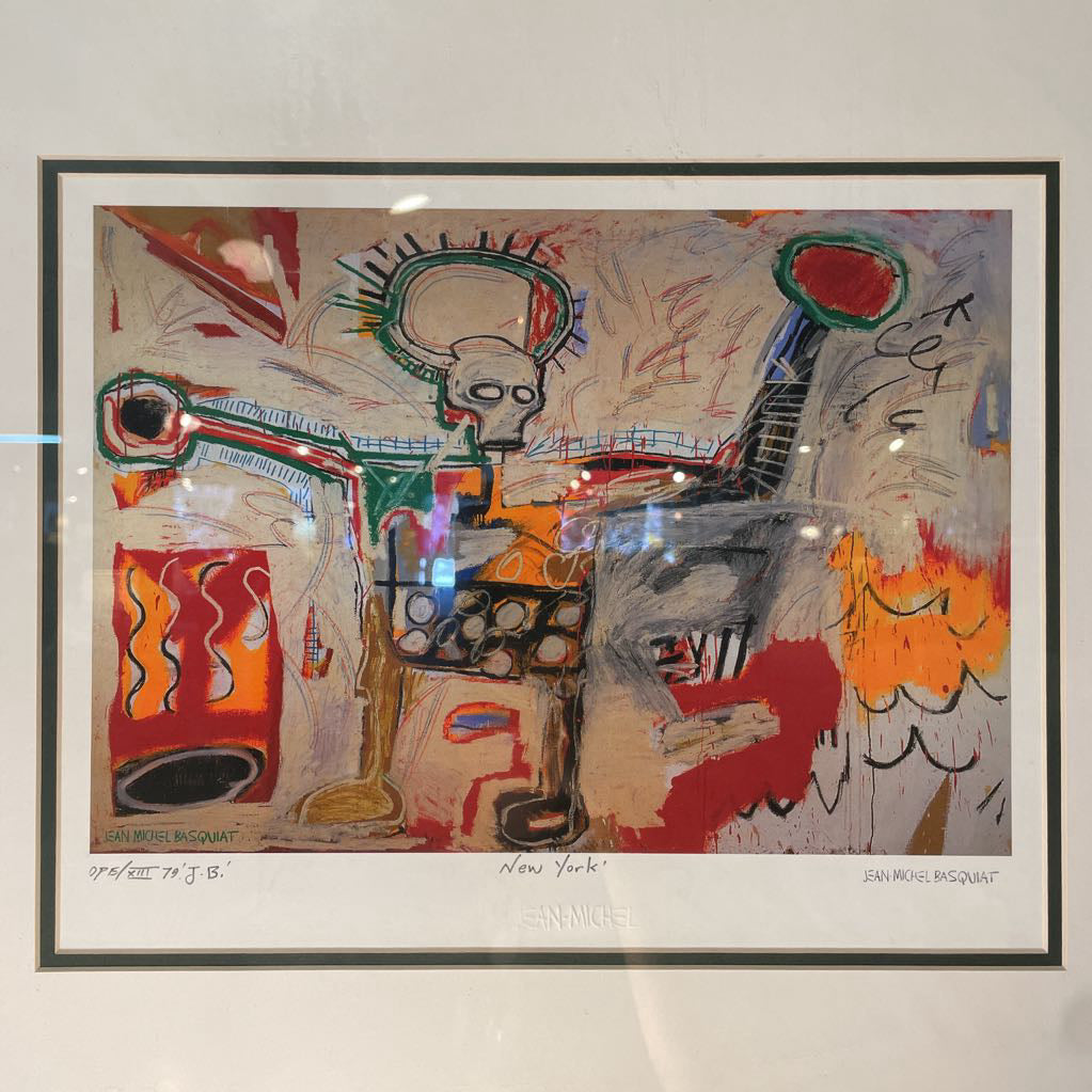 Basquiat Portfolio Art Print