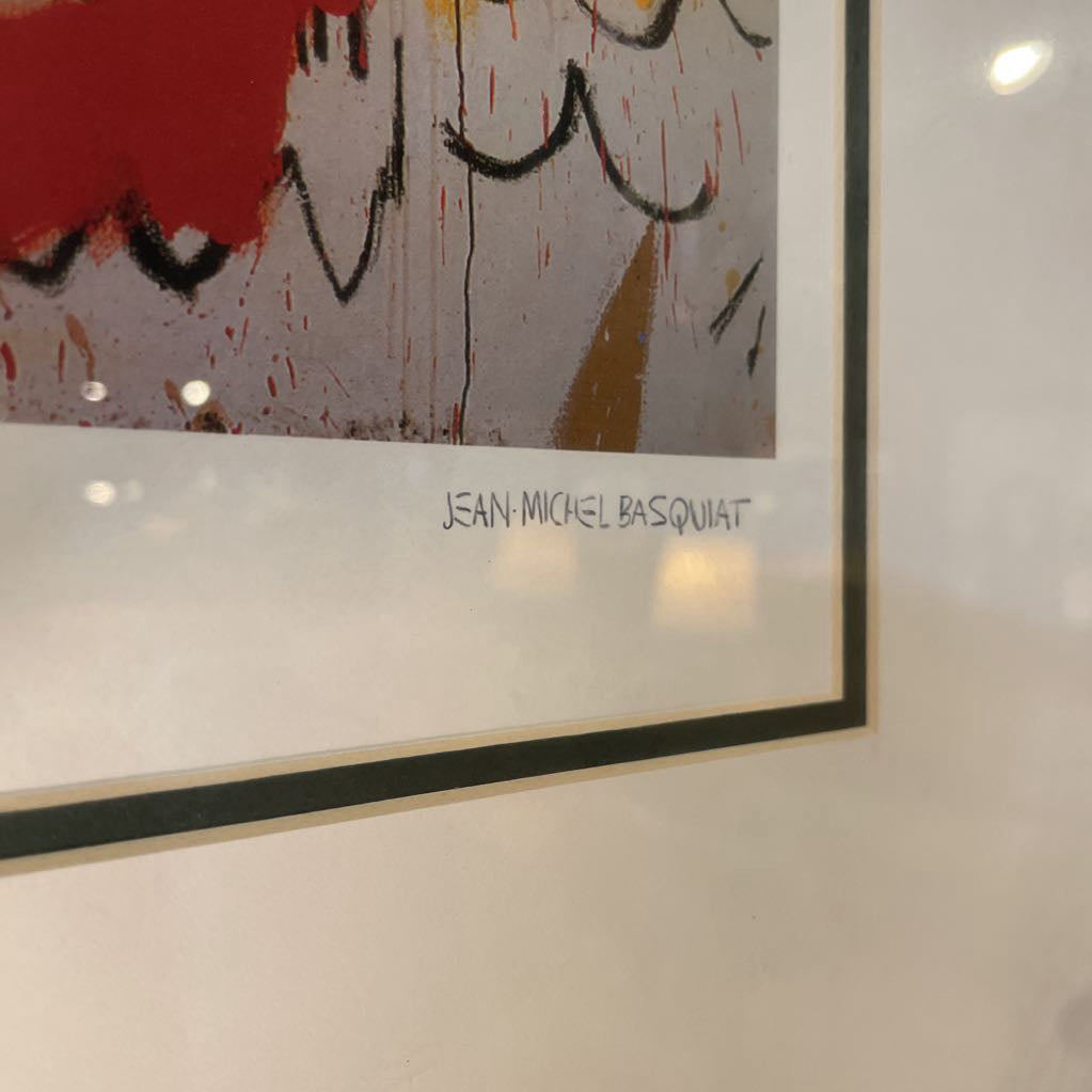 Basquiat Portfolio Art Print