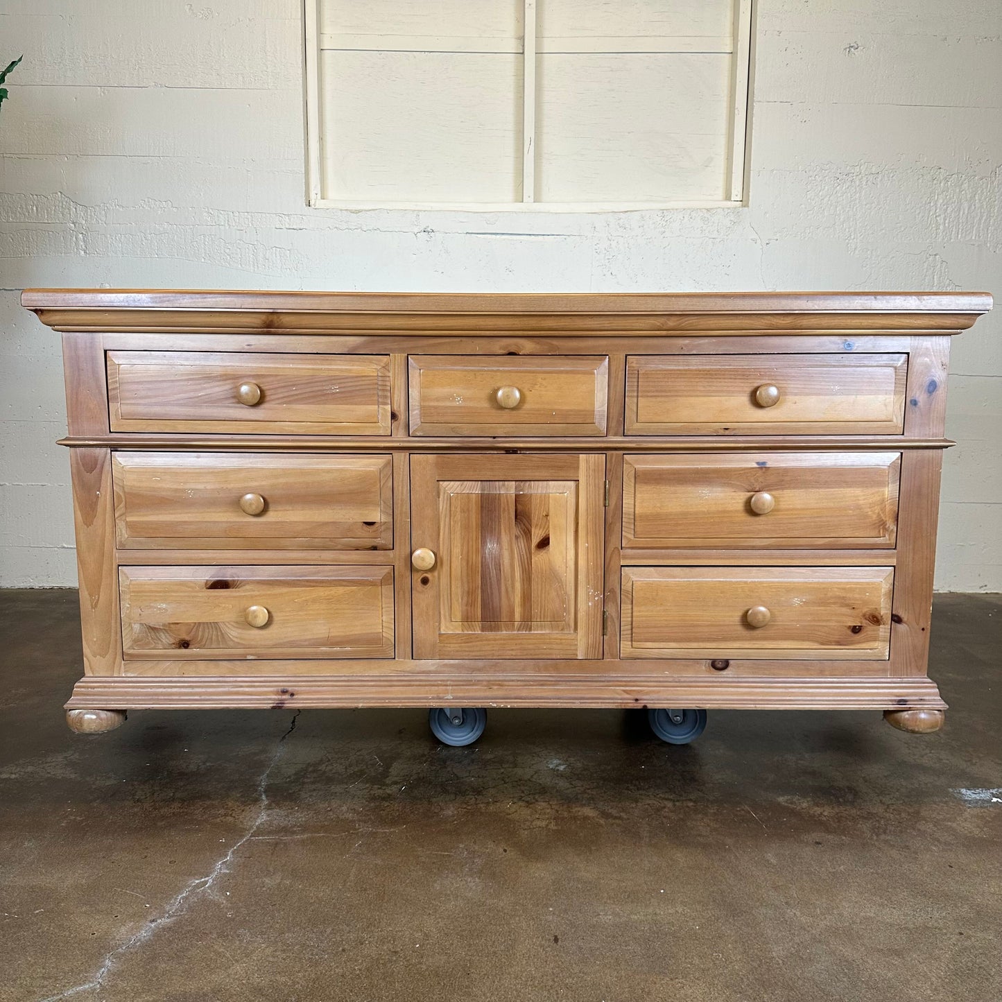 Blonde Oak Lowboy