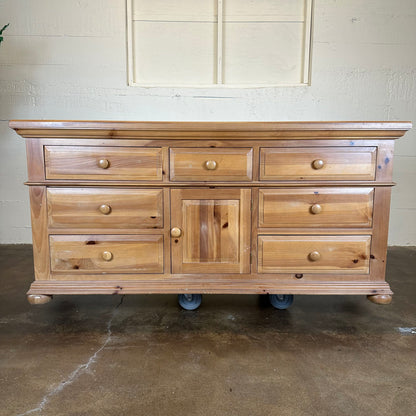 Blonde Oak Lowboy