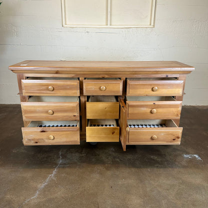 Blonde Oak Lowboy