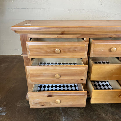 Blonde Oak Lowboy