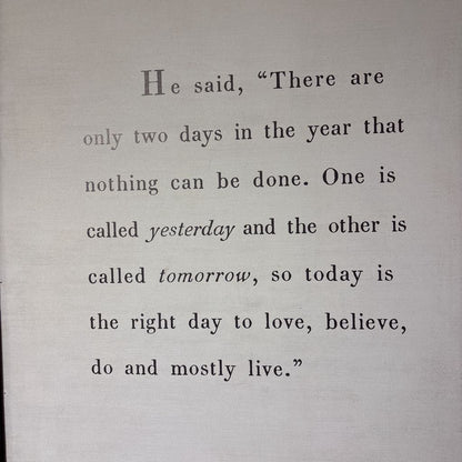 Dalai Lama Quote on Wood