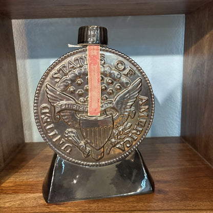 Ezra Brooks Coin Decanter