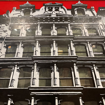 NYC Reverse Painted Window #2