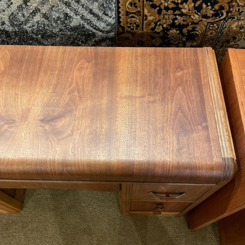 Vintage Deco Waterfall Vanity C DESKS