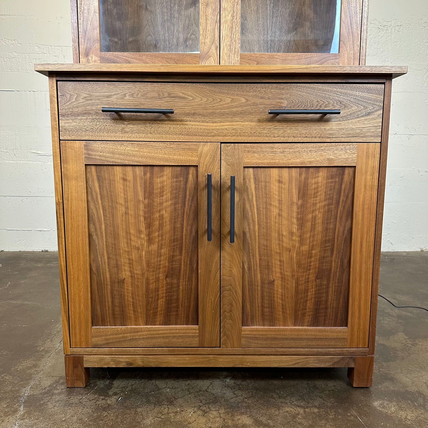 Tall 2 Door Solid Wood Hutch