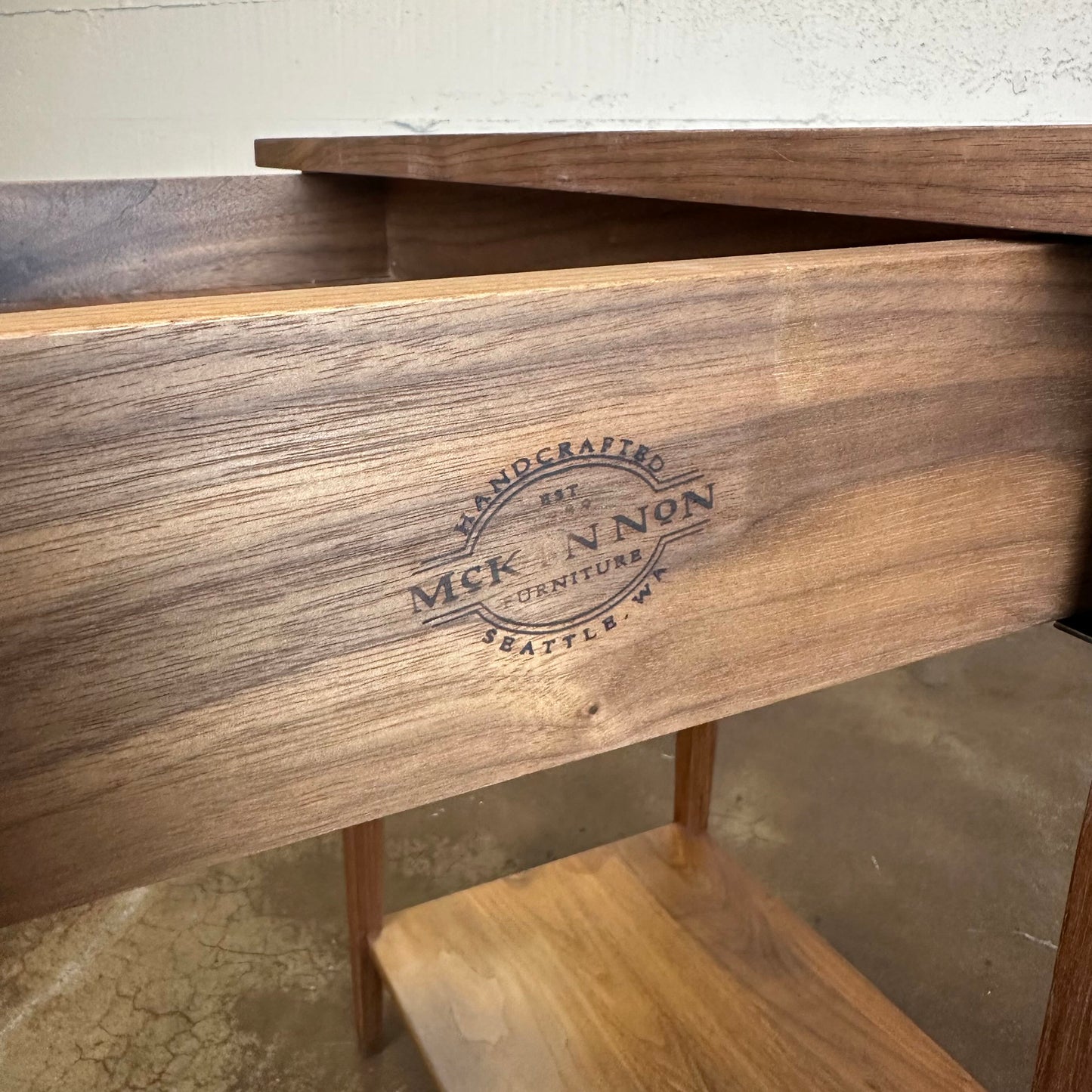 Solid Wood Narrow Console