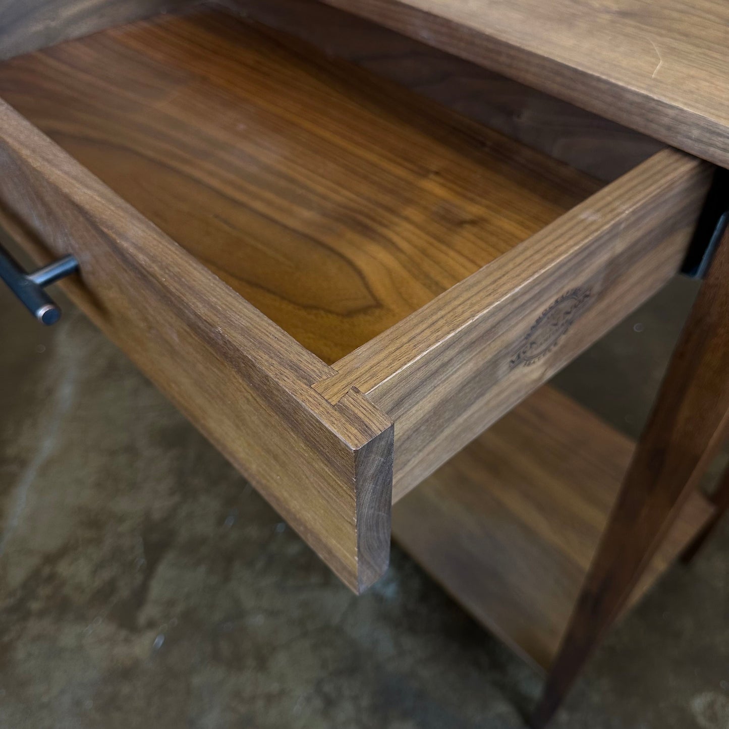Solid Wood Narrow Console