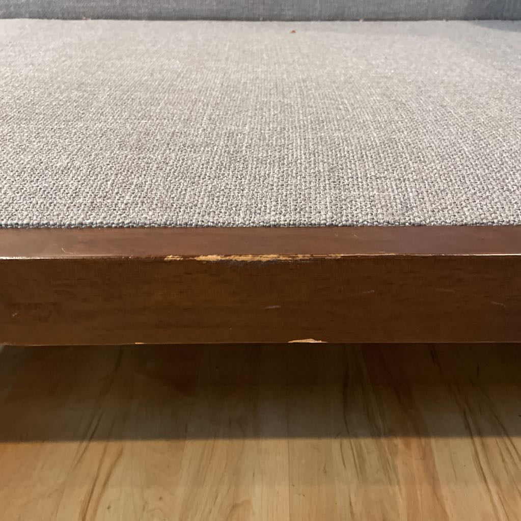 Kardiel Grey Fabric Armless Sofa U SOFAS