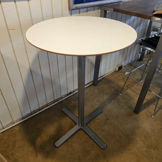 White Top Bar Height Table C DINING TABLES