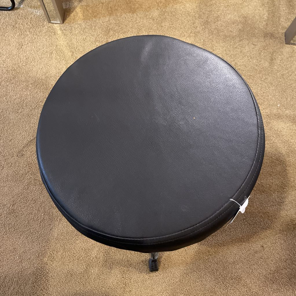 Folding Chrome Base Musicians Stool C STOOLS