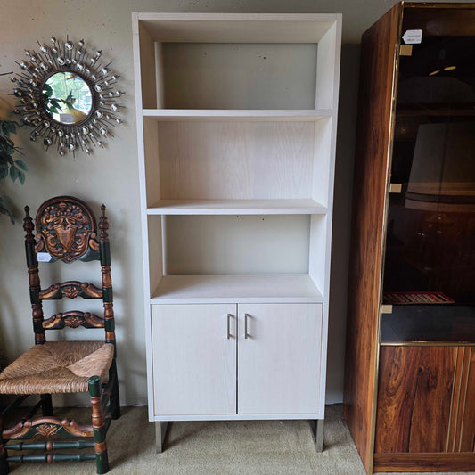 C&B White Oak Shelf With Doors