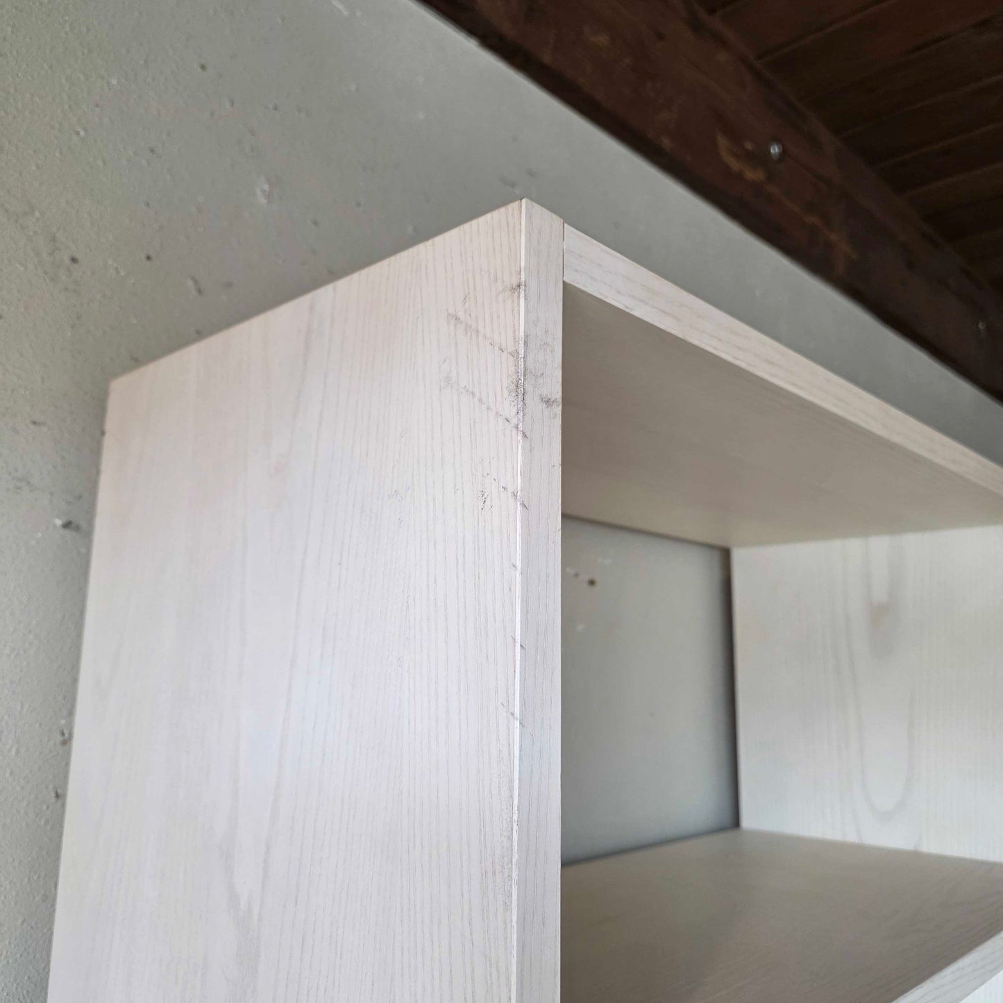 C&B White Oak Shelf With Doors