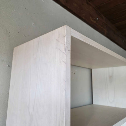 C&B White Oak Shelf With Doors