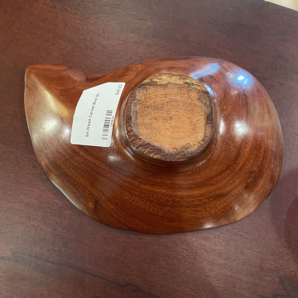 Sm.Wood Carved Bowl SMALLS