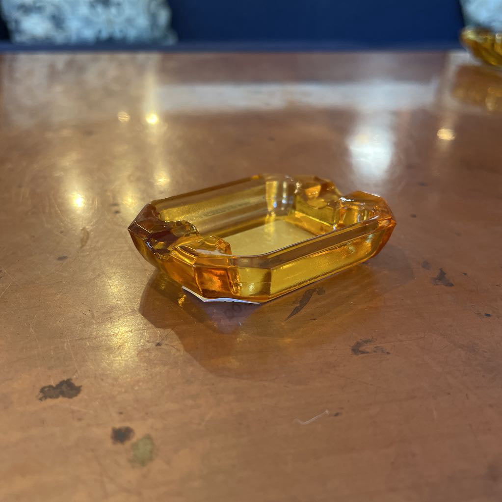 Mini Amber Ashtray SMALLS