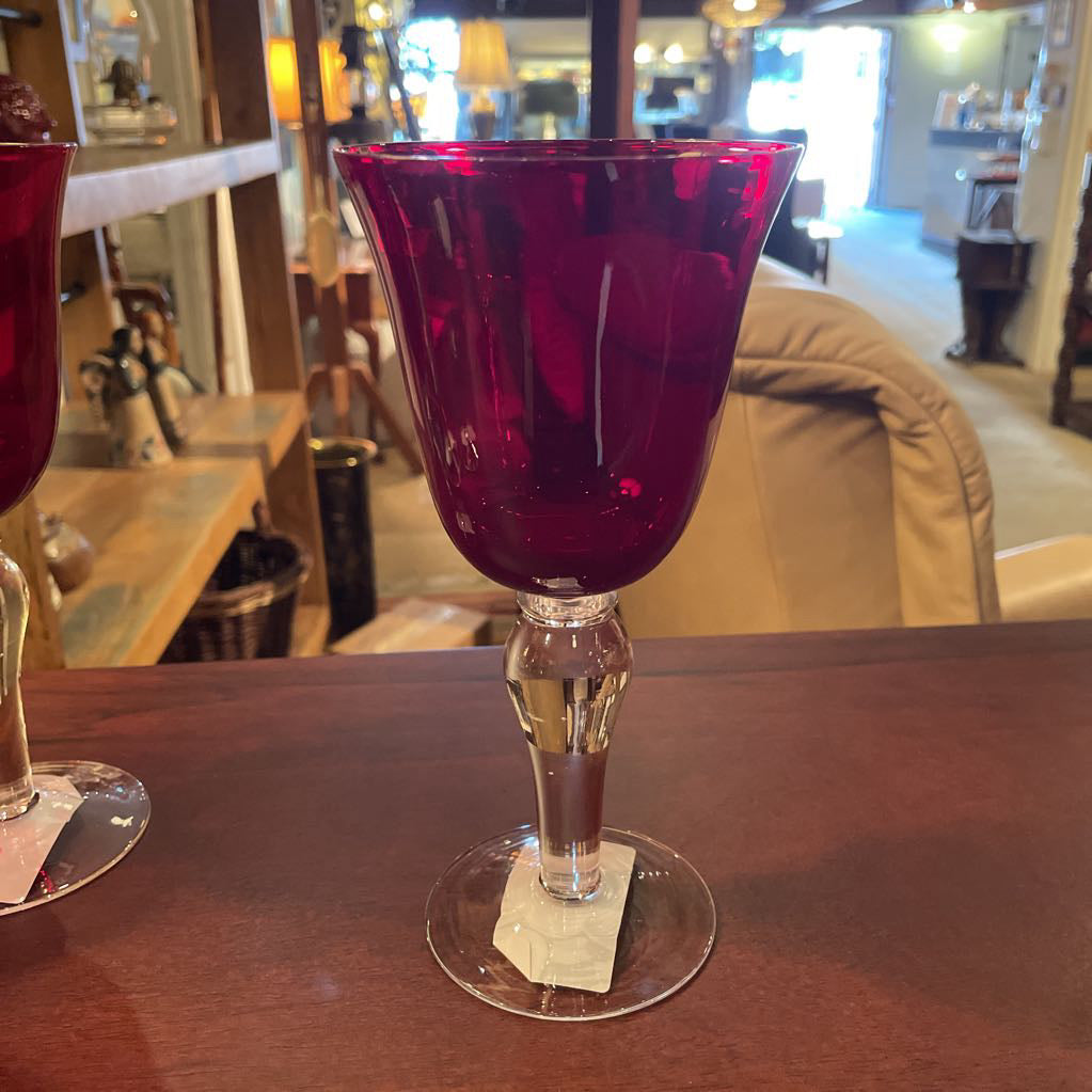SET/4 Red Goblets