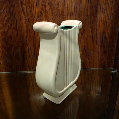 Vint. REDWING Lyre Vase
