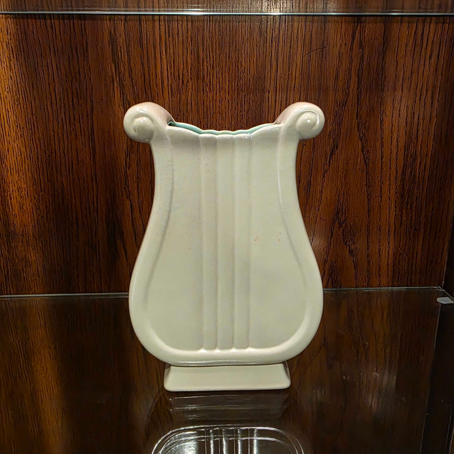 Vint. REDWING Lyre Vase