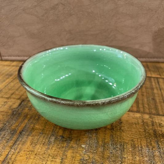 Sm. Green Glazed Bowl SMALLS