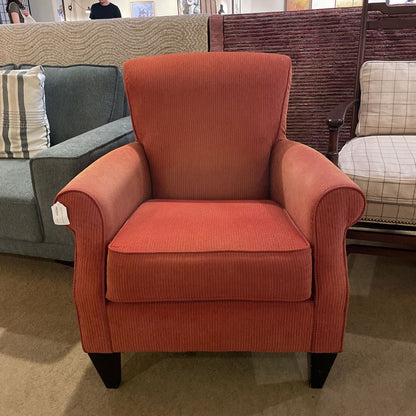Tomato Bisque Rolled Arm Accent Chair U ACCENT CHAIRS