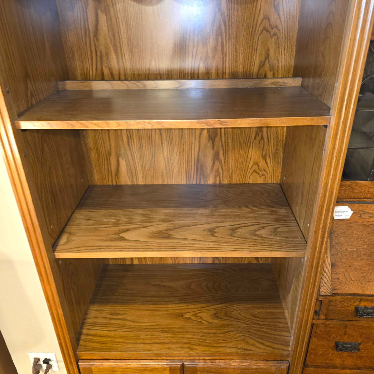 Maple Tall Cabinet w/Shelves