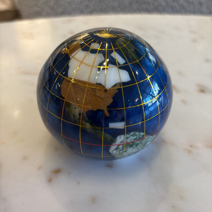 Gemstone Globe Paperweight SMALLS