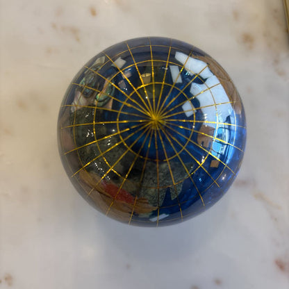 Gemstone Globe Paperweight SMALLS