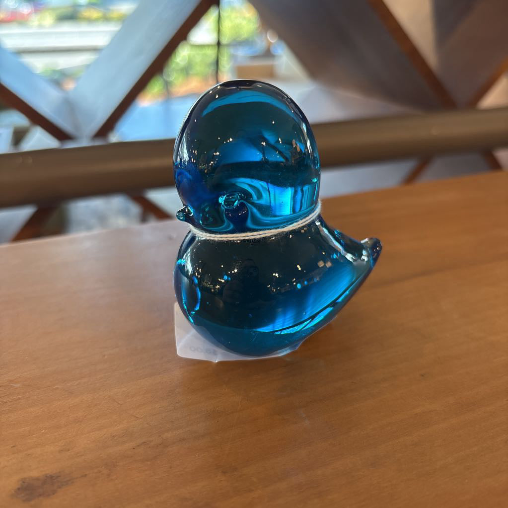 Blue Glass Duckling