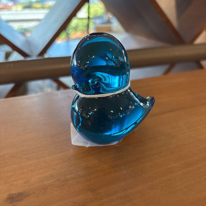 Blue Glass Duckling